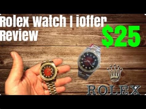 ioffer rolex erfahrungen|iOffer Review $25 Rolex Watch !Giveaway Inside! .